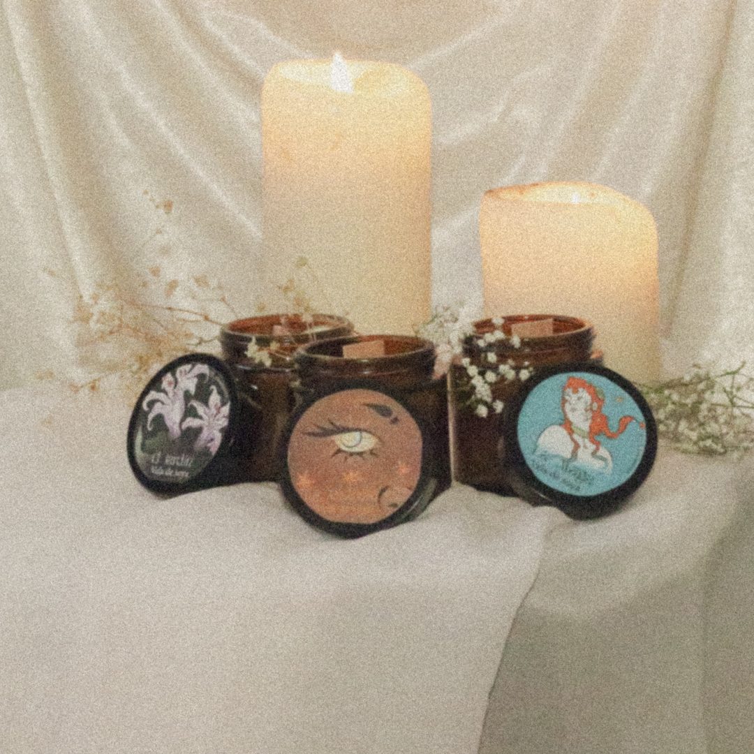 Velas de soya